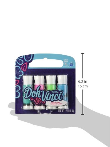 Dohvinci Deco Pop 4-pack, Cool Colors