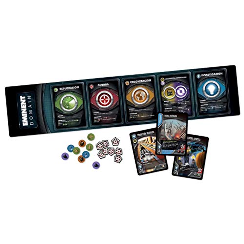 Edge Entertainment- Eminent Domain - Juego de Mesa - Español, Color (EETMED01)