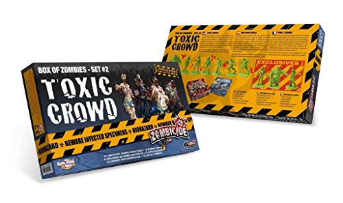 Edge Entertainment - Toxic Crowd, expansión para Zombicide (ZG15)