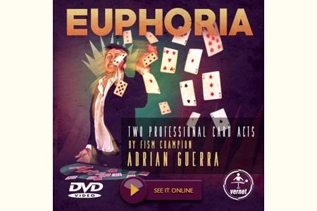 Euphoria by Adrian Guerra and Vernet - DVD by Murphy's Magic