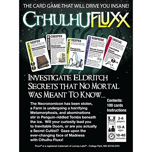 Fluxx Cthulhu Fluxx Single Deck