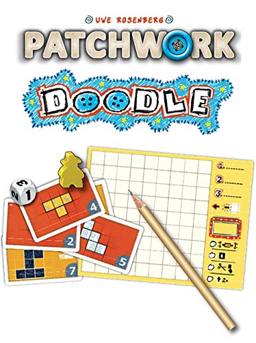 Funforge Patchwork Doodle PTWDDFR01 Amarillo