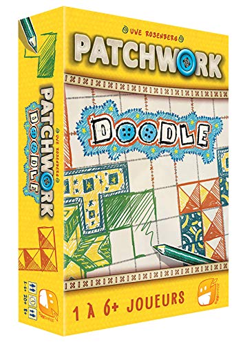 Funforge Patchwork Doodle PTWDDFR01 Amarillo