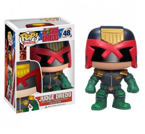 Funko Pop! Heroes: Judge Dredd - Figuras de Juguete para niños (Multi)