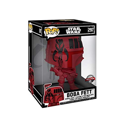 Funko Star Wars Super Sized Pop! Vinyl Figure Boba Fett (Red) 25 cm Mini Figures