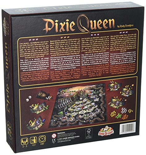 Game Brewer GAB001 Pixie Queen Juego de Mesa Estrategia, Multicolor