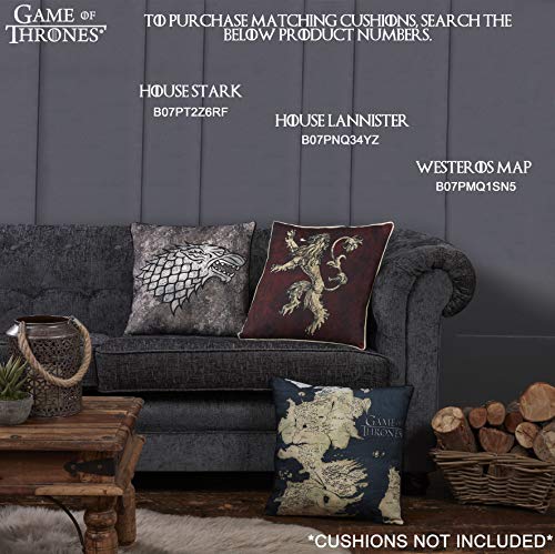 Game Of Thrones Juego de Tronos Regalos Merchandise Got Manta Super Suave para Cama Stark Lannister Targaryen Greyjoy Baratheon Tyrell Gran Casa Símbolos Westeros