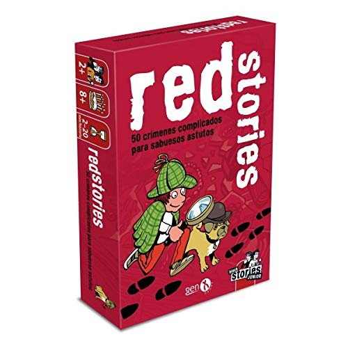 GENX Black Stories: Red Stories - Juego de Mesa [Castellano]