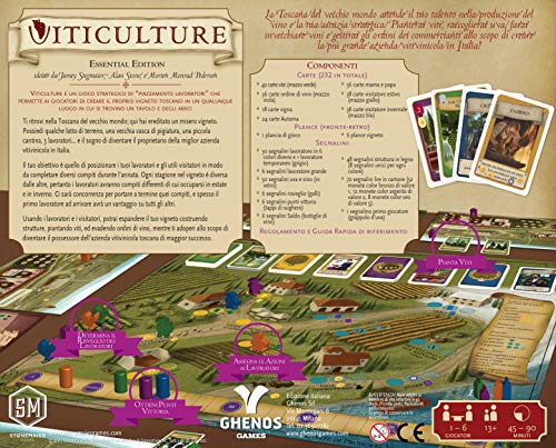 Ghenos Games vtcl Viticulture , color/modelo surtido