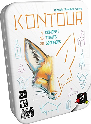 GIGAMIC- KONTOUR-Juego de Dibujo, GMKO