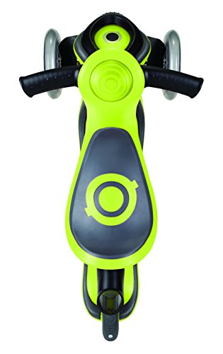 Globber 5in1 Patinete EVO Comfort 5 en 1, Infantil, Lime Green, Talla única