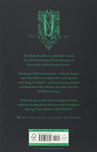 H. P. And The Chamber Of Secrets. Slytherin Edition (Harry Potter)