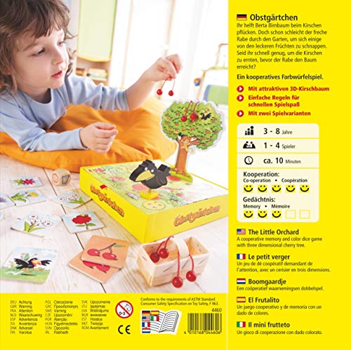 HABA 4460 Obstgärtchen - Juego Infantil de atención (en alemán)