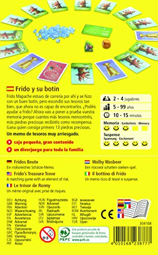 HABA- Juego de Mesa, Frido y su Botín, Multicolor (Habermass H304168)