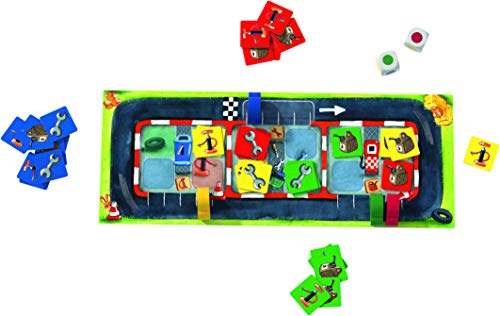 Haba Juego de Mesa Parada en Boxes-ESP, Multicolor (H305263)