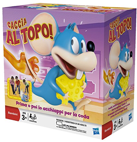 Hasbro Caccia al Topo - Atrapa al ratón [Importado de Italia]