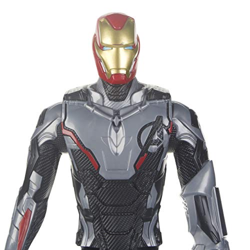 Hasbro Marvel Avengers – Endgame Iron Man Titan Hero con Power FX Incluido, Multicolor, 30 cm, E3298103