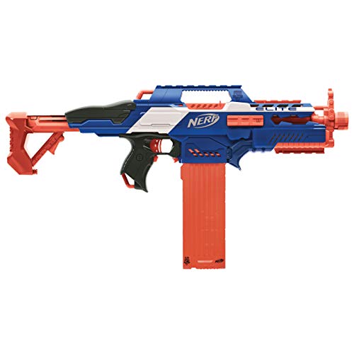 Hasbro- Nerf N-Strike Elite Rapidstrike - Pistola motorizada, Color (A3901EUB) , color/modelo surtido