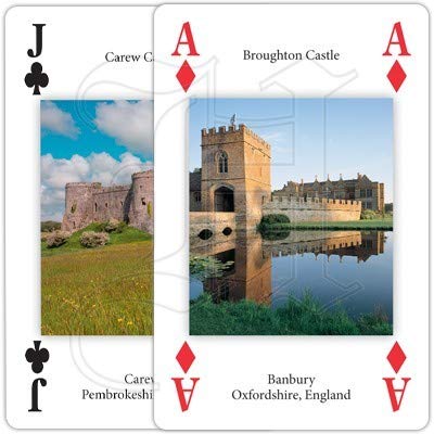 Heritage Playing Cards - English Castles Playing Cards