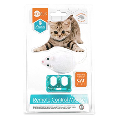 Hexbug- Mouse Cat Toy con radiocontrol (Innovation First 480-4466) , color/modelo surtido