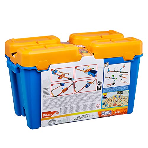 Hot Wheels DWW95 Track Builder - Caja de acrobacias, accesorios para pistas de coche