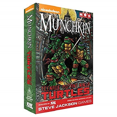 IDW Games idw01527 Munchkin: Teenage Mutant Ninja Turtles, Multicolor