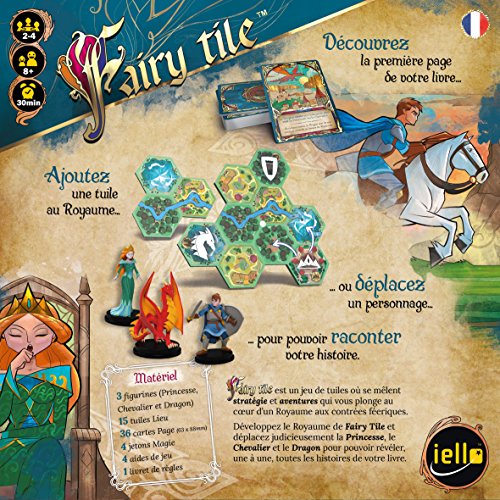 IELLO – Fairy Tile Juego de reflexión, 51395