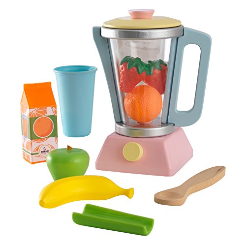 KidKraft - Set de juguete de preparación de smoothie con accesorios, Multicolore (Pastel) (63377) , color/modelo surtido