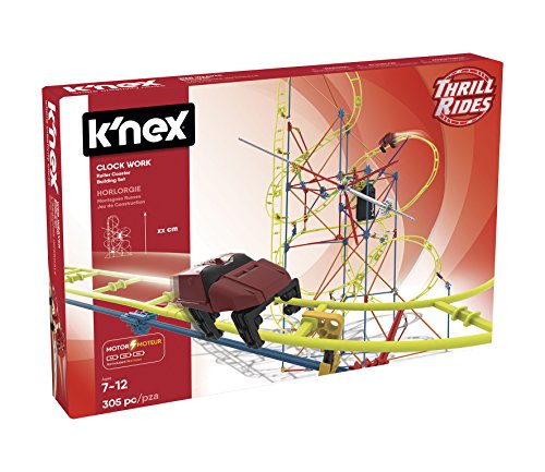 K'nex 41210 Thrill Rides. Clock Work Montaña Rusa con Motor. 305 Piezas. + 7 años. Ref