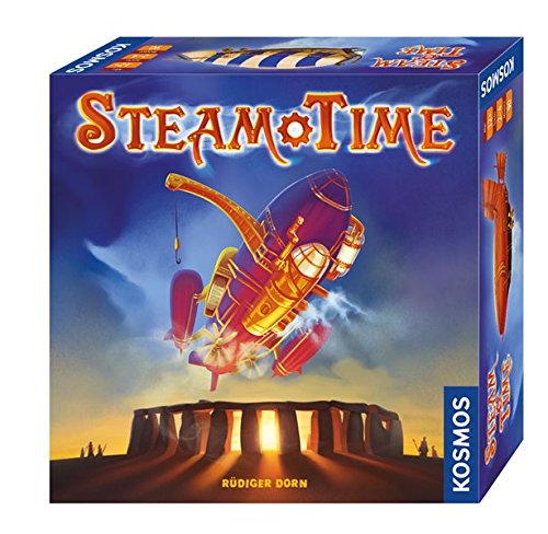 KOSMOS Steam Time - Juego de Tablero (Azul, Verde, Caja)