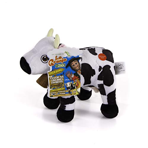 La Granja de Zenón - Peluche Musical  Vaca Lola (Bandai, 80014)