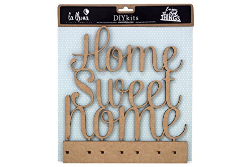 La Lluna La Lluna11939006 Home Sweet Home - Figura Decorativa (Madera)