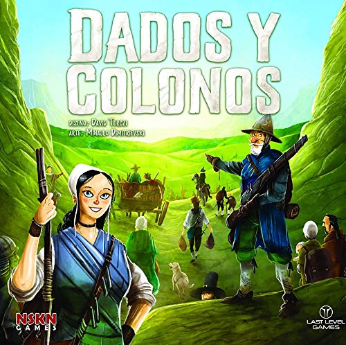 LAST LEVEL- Dados y colonos, Multicolor (BGDADOSCOLO)