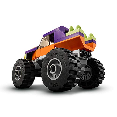 LEGO City Great Vehicles - Monster Truck Set de Construcción de un Camión con Espacio para Minifigura, Juguete Recomendado a Partir de 5 Años (60251)