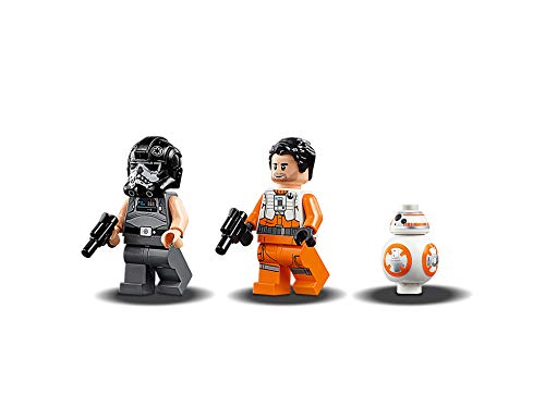 LEGO Star Wars - Interceptor TIE Black Ace, juguete de construcción de Nave Espacial de La Guerra de las Galaxias, Incluye Minifiguras de Griff, Poe y BB-8 (75242)