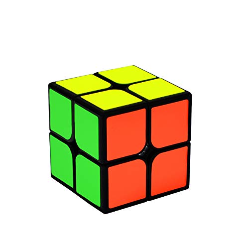 lunaoo Magic Cube 2x2 Speed Cube, Cubo Magico Puzzle 3D Rompecabezas Regalos de Juguetes para Niños y Adultos