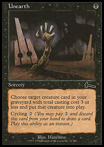 Magic The Gathering - Unearth - Urza's Legacy by