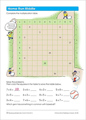 Multiplication Facts Made Easy 3-4