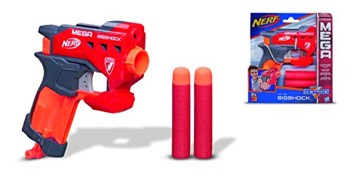 Nerf- N-Strike Mega BigShock Blaster Lanzadardos (Hasbro A9314EU4)