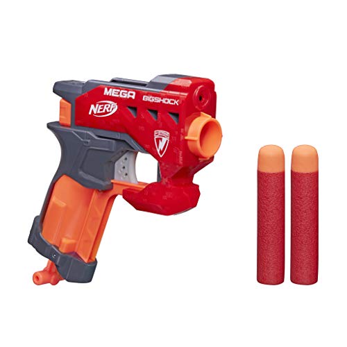 Nerf- N-Strike Mega BigShock Blaster Lanzadardos (Hasbro A9314EU4)