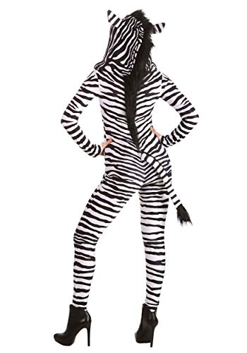 Nimble Zebra Fancy Dress Costume for Women X-Small