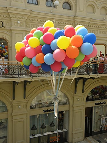 ocballoons - Paquete de 100 globos de látex, 30 cm, colores surtidos, PALL12ASS