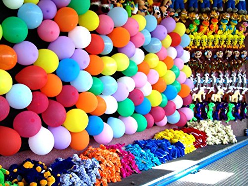 ocballoons - Paquete de 100 globos de látex, 30 cm, colores surtidos, PALL12ASS