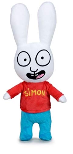 PBP Simon - Peluche Conejo Simon Calidad Super Soft (37CM, Clasico)