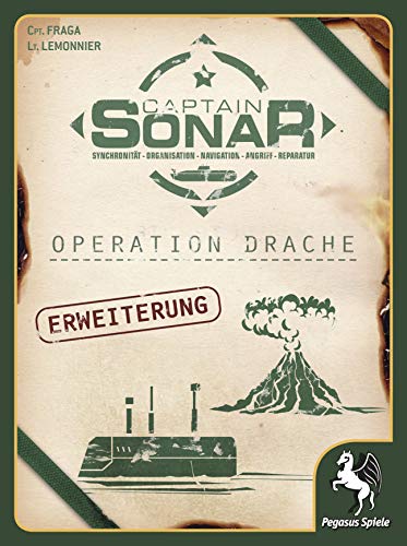 Pegasus Spiele 57014G Captain Sonar: Operation Drache (2ª extensión)