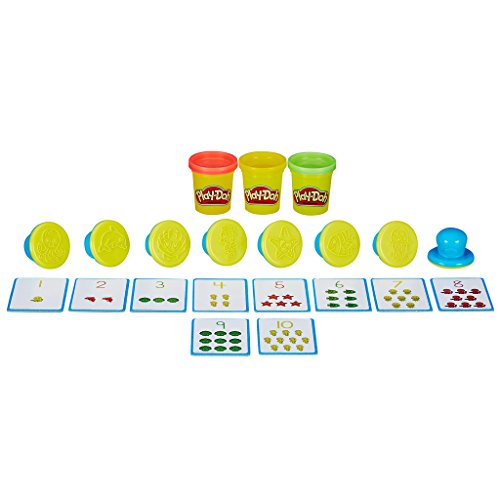 Play-Doh- Aprende a Contar Números, Multicolor, única (Hasbro B3406105)