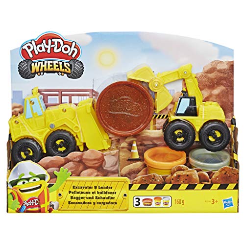 Play-Doh Excavadora Y Cargadora (Hasbro E4294EU4)