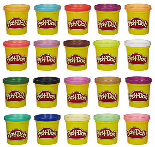 Play-Doh- Pack 20 Botes (Hasbro A7924EU8)