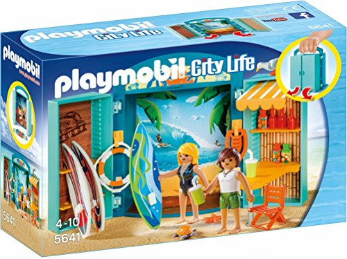 PLAYMOBIL- Cofre Tienda Surf, única (5641)