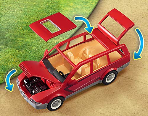 PLAYMOBIL Family Fun Coche Familiar, A partir de 4 años (9421)